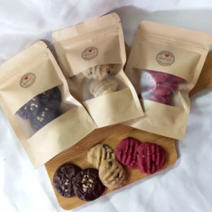 my-11134207-23020-xvqiatr2hsnv34.webp Wedding Doorgift Assorted Cookies Set 5pcs Each