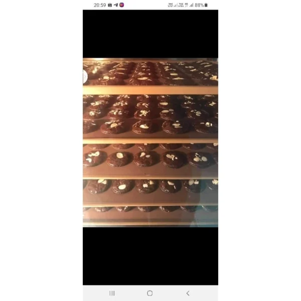 Brownies Cookies Crunchy 50pcs
